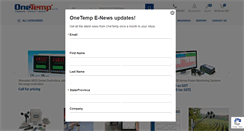 Desktop Screenshot of onetemp.com.au