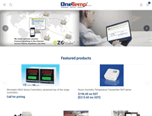 Tablet Screenshot of onetemp.com.au